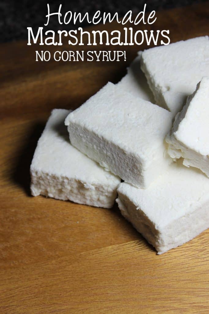 Homemade Marshmallows without Corn Syrup | EverydayMadeFresh.com