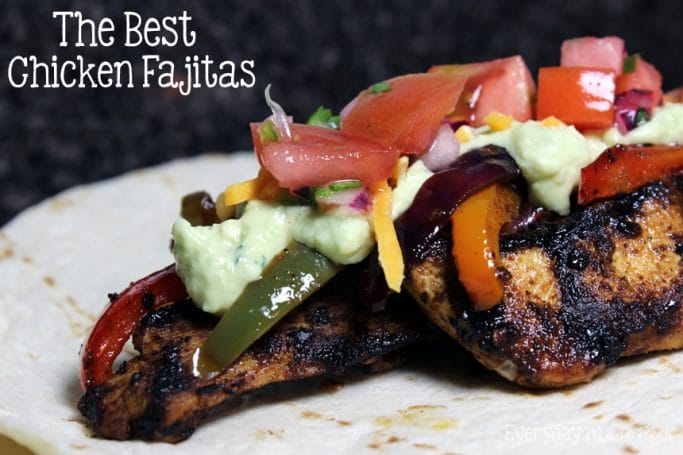 The Best Chicken Fajitas | EverydayMadeFresh.com