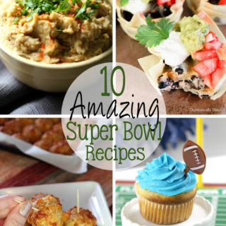 The big game is coming up in just a few days and I've put together 10 Amazing Super Bowl Recipes that are simple to make, and everyone will love! | EverydayMadeFresh.com