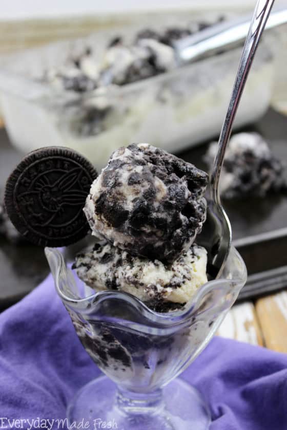 Cookies and Cream Ice Cream Everyday Made Fresh