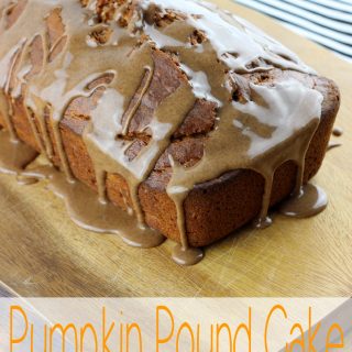Nothing says fall quite like pumpkin, and this Pumpkin Pound Cake with Spiced Caramel is about to make all your fall dreams come true. | EverydayMadeFresh.com