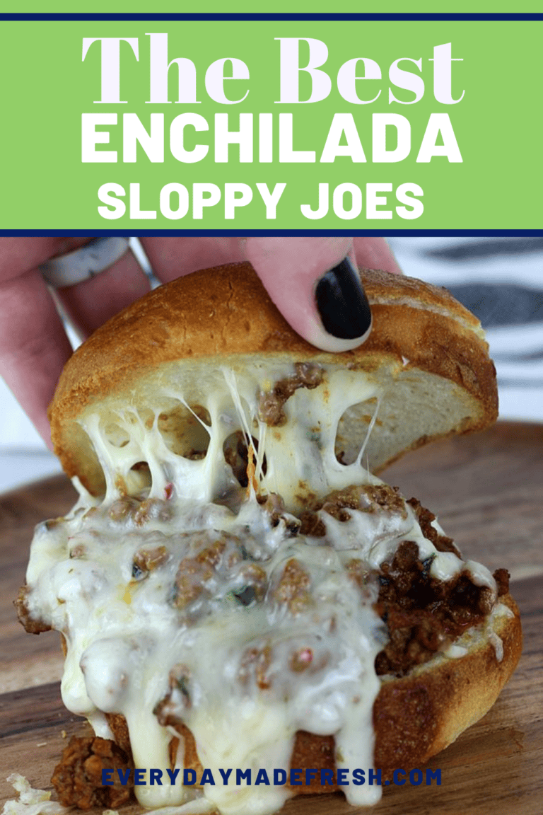 Cheesy Enchilada Sloppy Joes Everyday Made Fresh