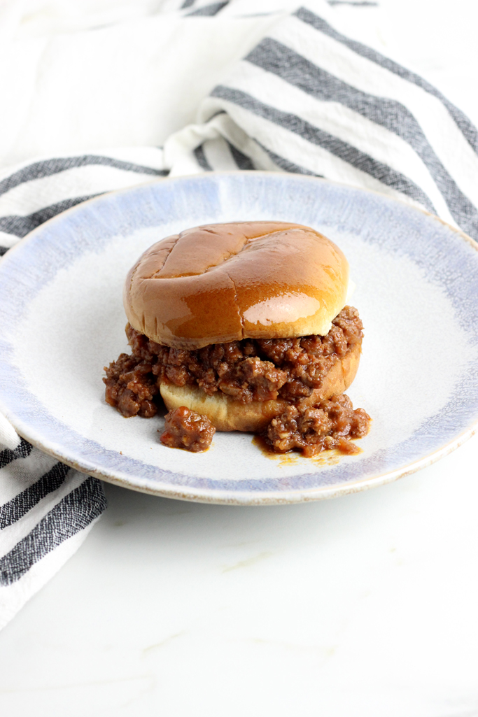 The Best Easy Homemade Sloppy Joes are made with canned tomato sauce, tomato paste, and some seasonings, which lend to a perfect sweet and tangy sauce. No ketchup here! These Sloppy Joes that will put that canned stuff to shame! 