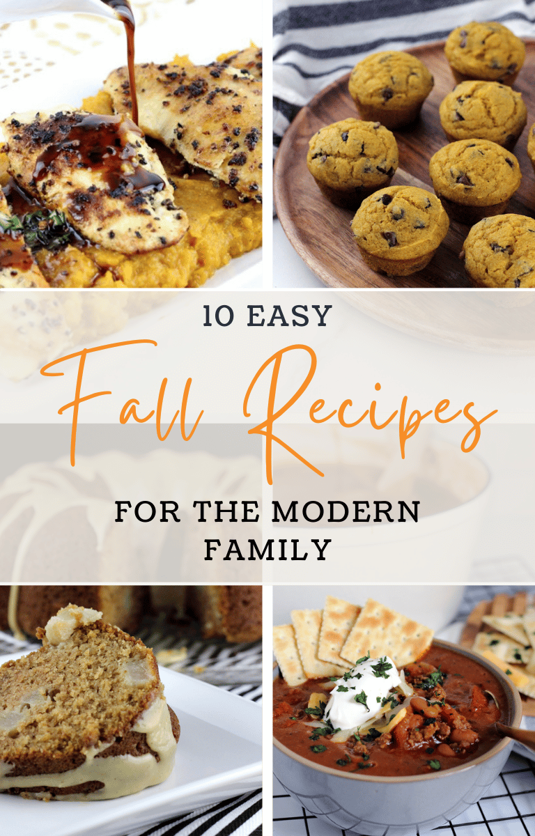 FREE EBOOK - 10 EASY FALL RECIPES FOR THE MODERN FAMILY 